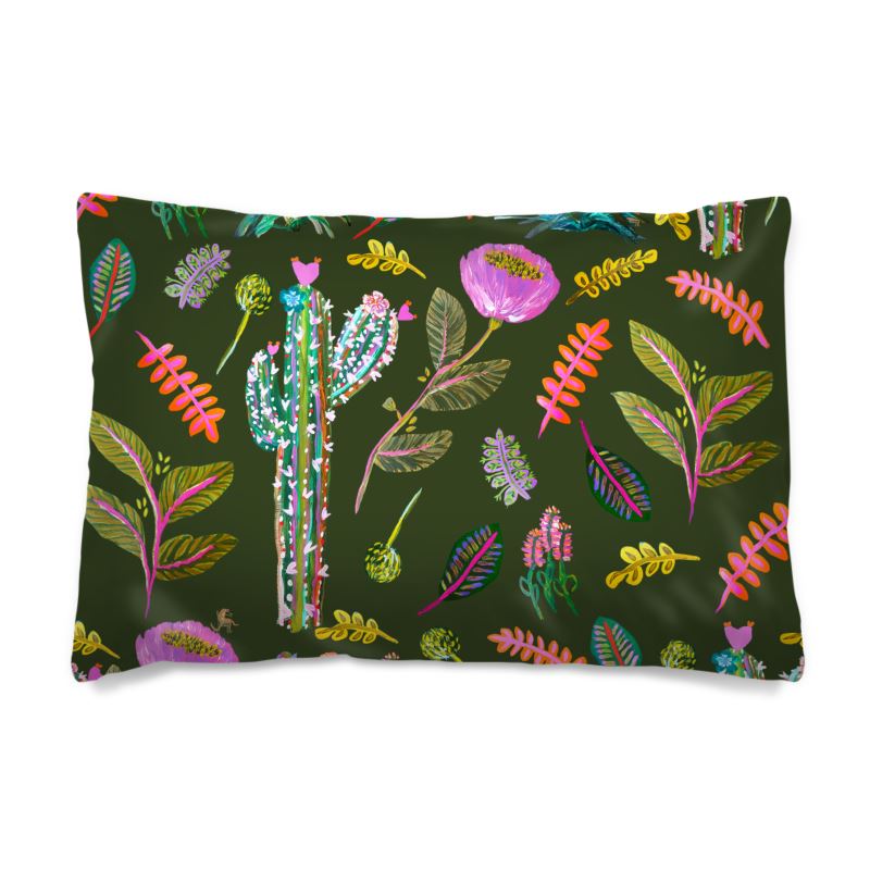 Electric Botanical duvet cover