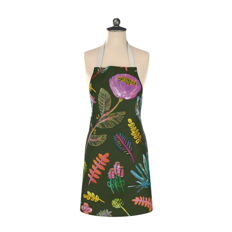 Electric Botanical Apron