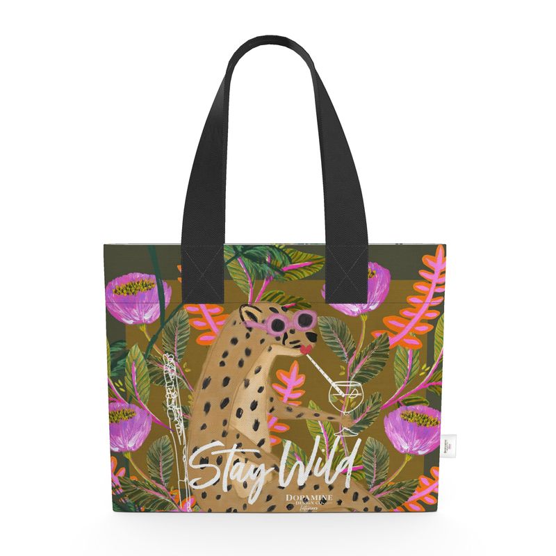 Edgar stay Wild Tote