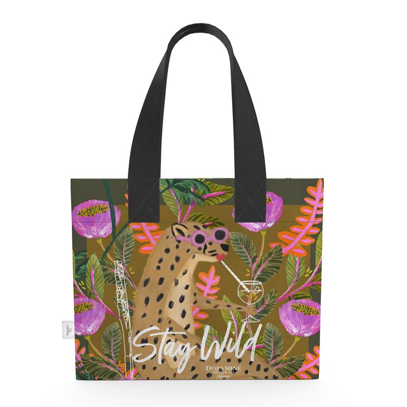 Edgar stay Wild Tote