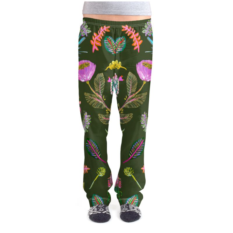 electric Botanical Women’s Luxury Pyjama Bottoms