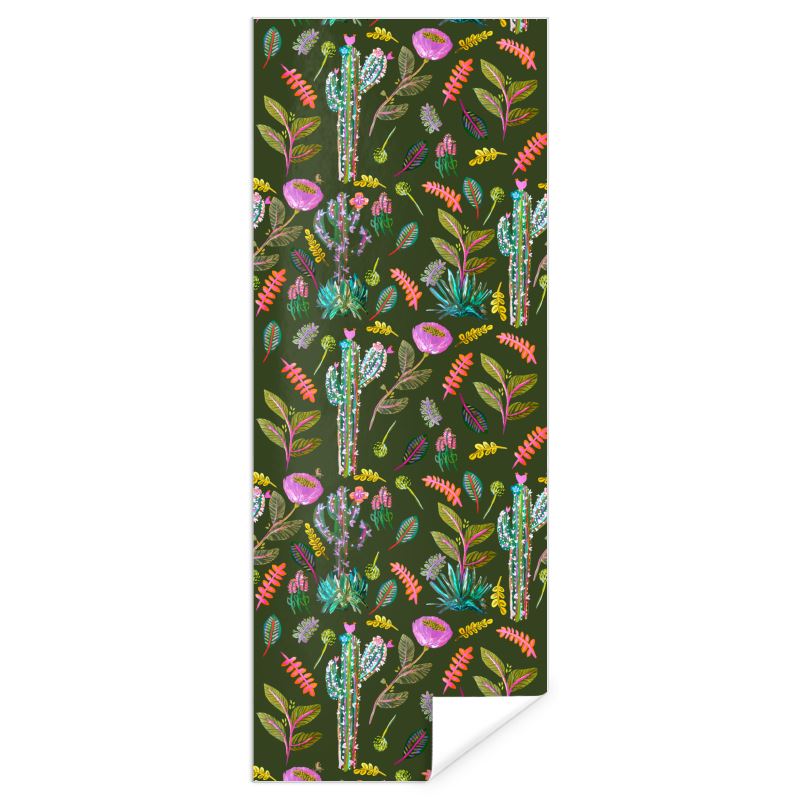 Electric Botanical Gift Wrap