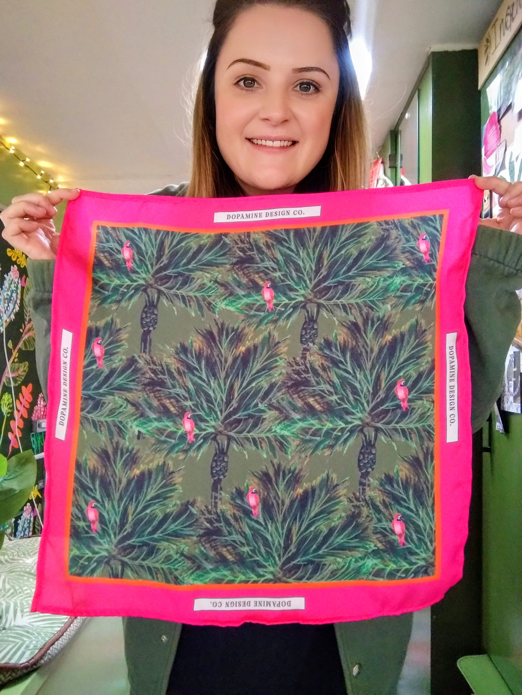 Pamela Palm Scarf